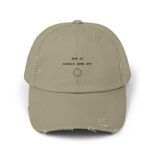 02 — B2B AI CIRCLE JERK OFF (Hat)