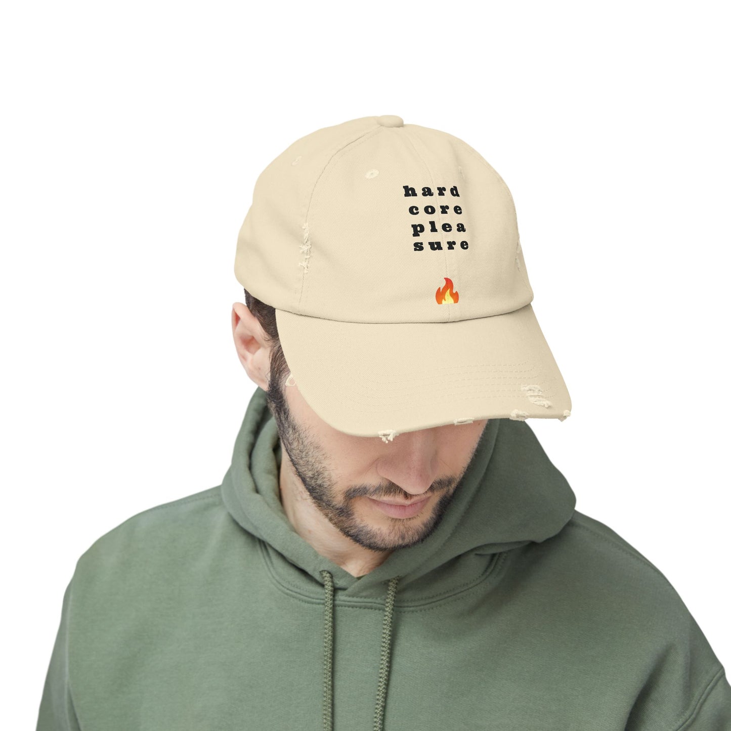 🔥 [DROP 01: HARDCORE PLEASURE] Distressed Cap