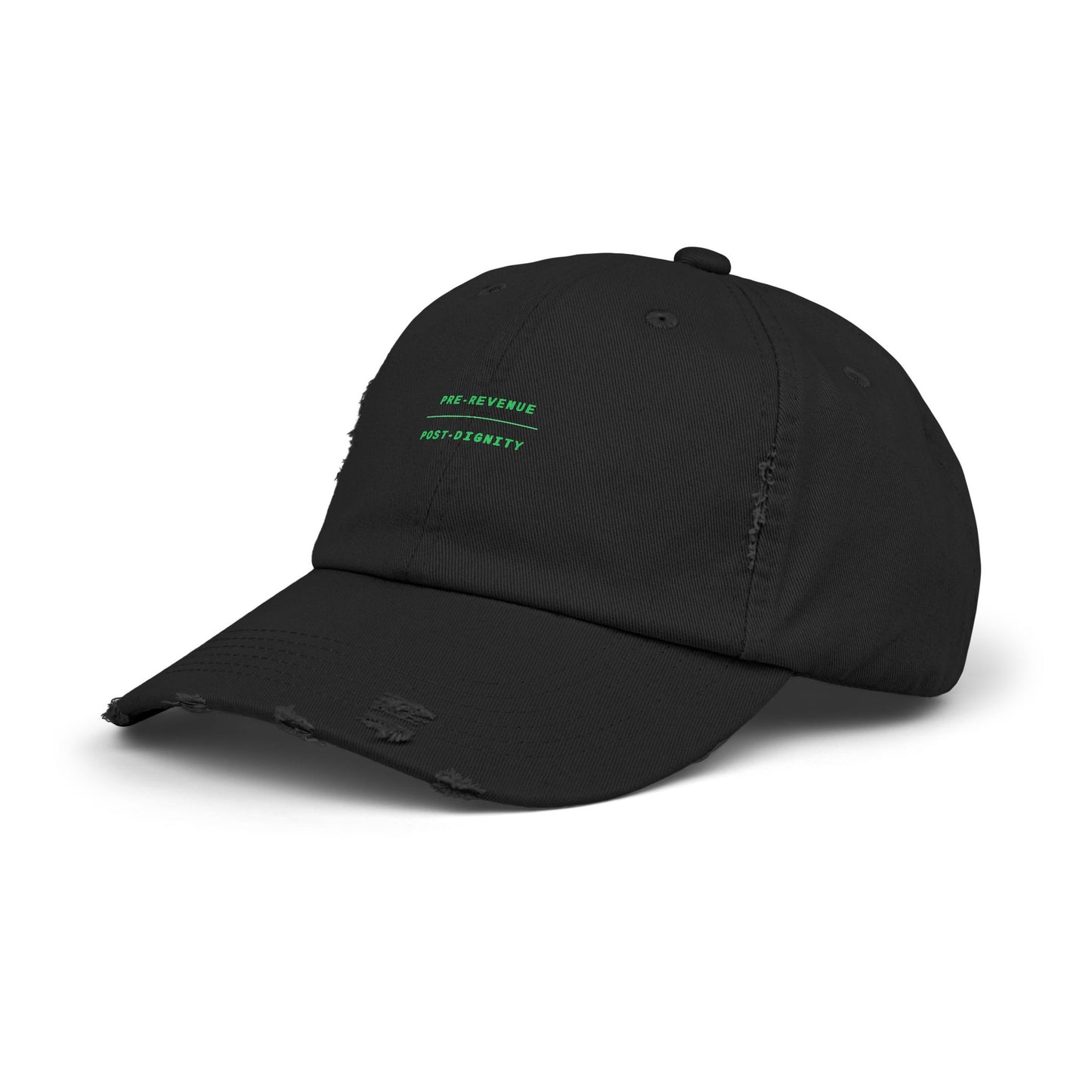 05 — PRE-REVENUE POST-DIGNITY (Hat)