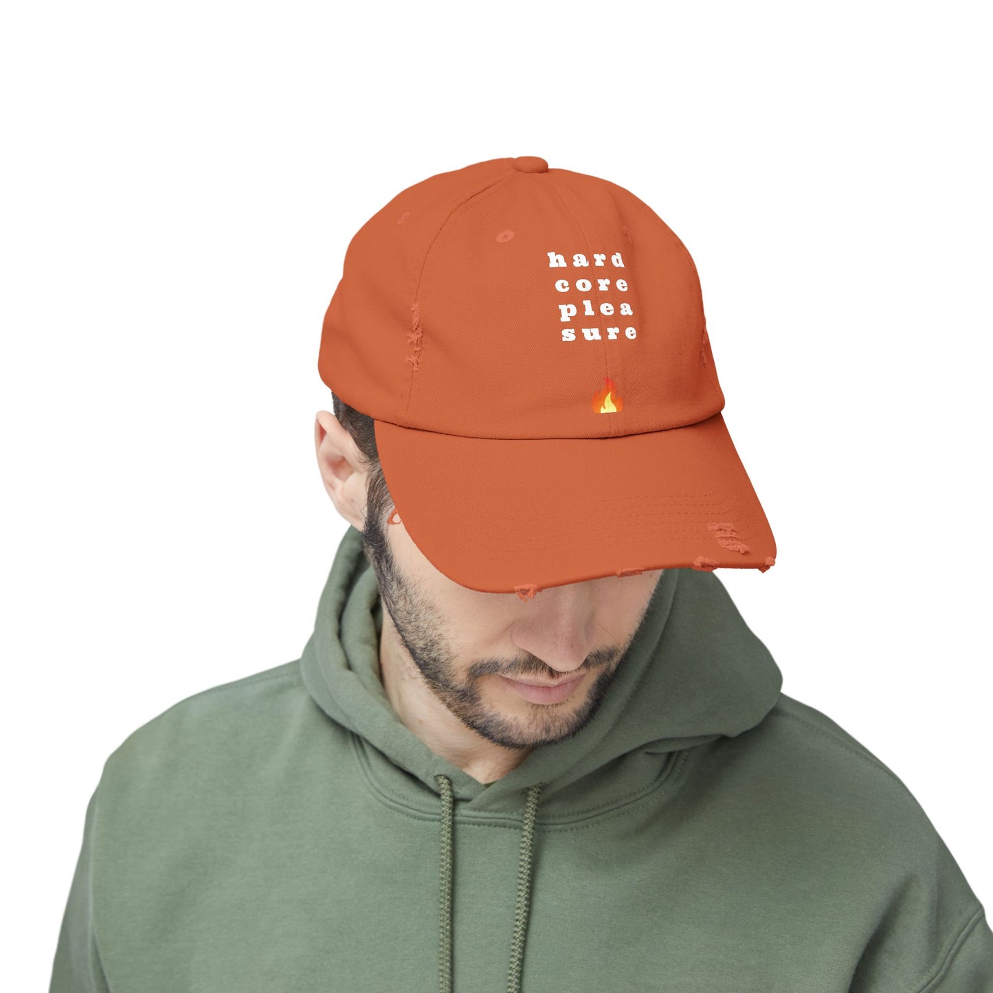 🔥 [DROP 01: HARDCORE PLEASURE] Distressed Cap