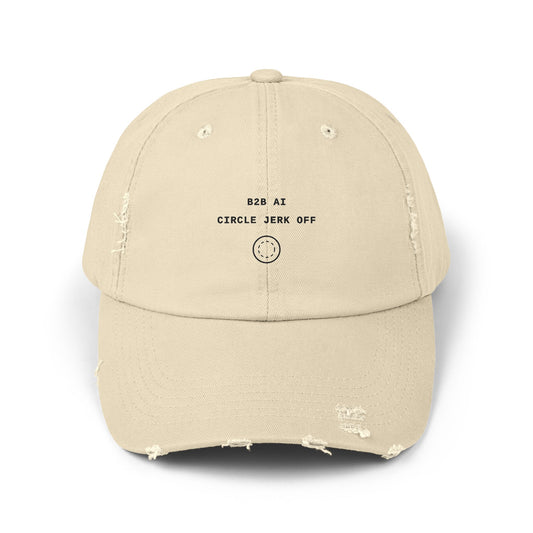 02 — B2B AI CIRCLE JERK OFF (Hat)