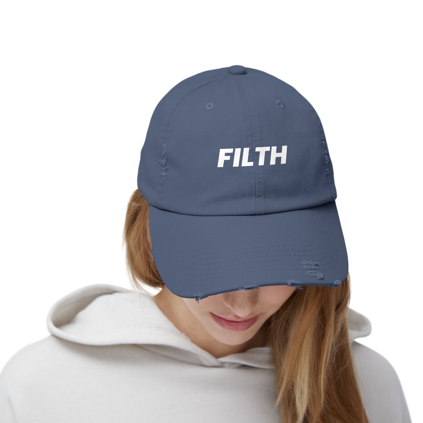 🥵 [DROP 02: FILTH] Distressed Cap