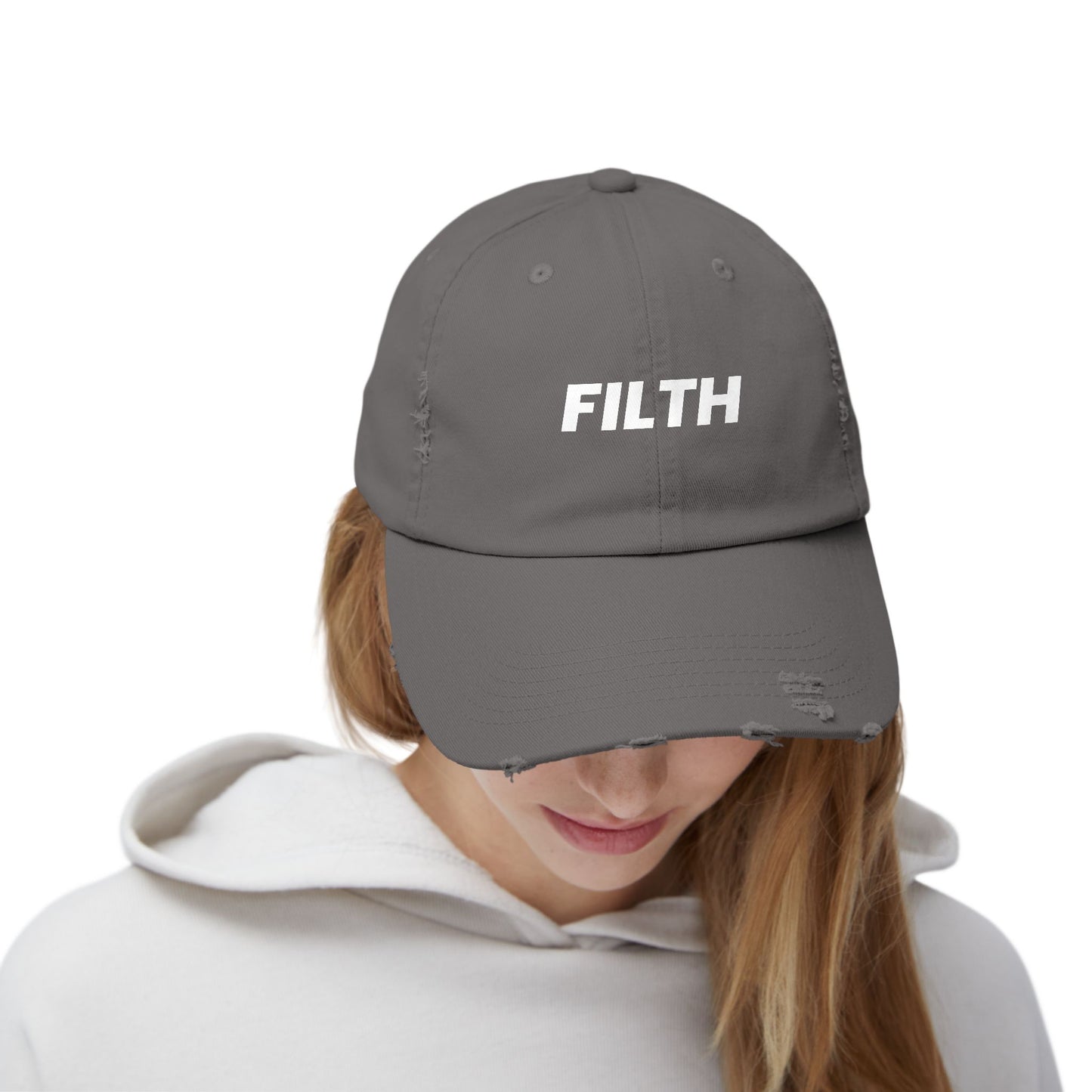 🥵 [DROP 02: FILTH] Distressed Cap