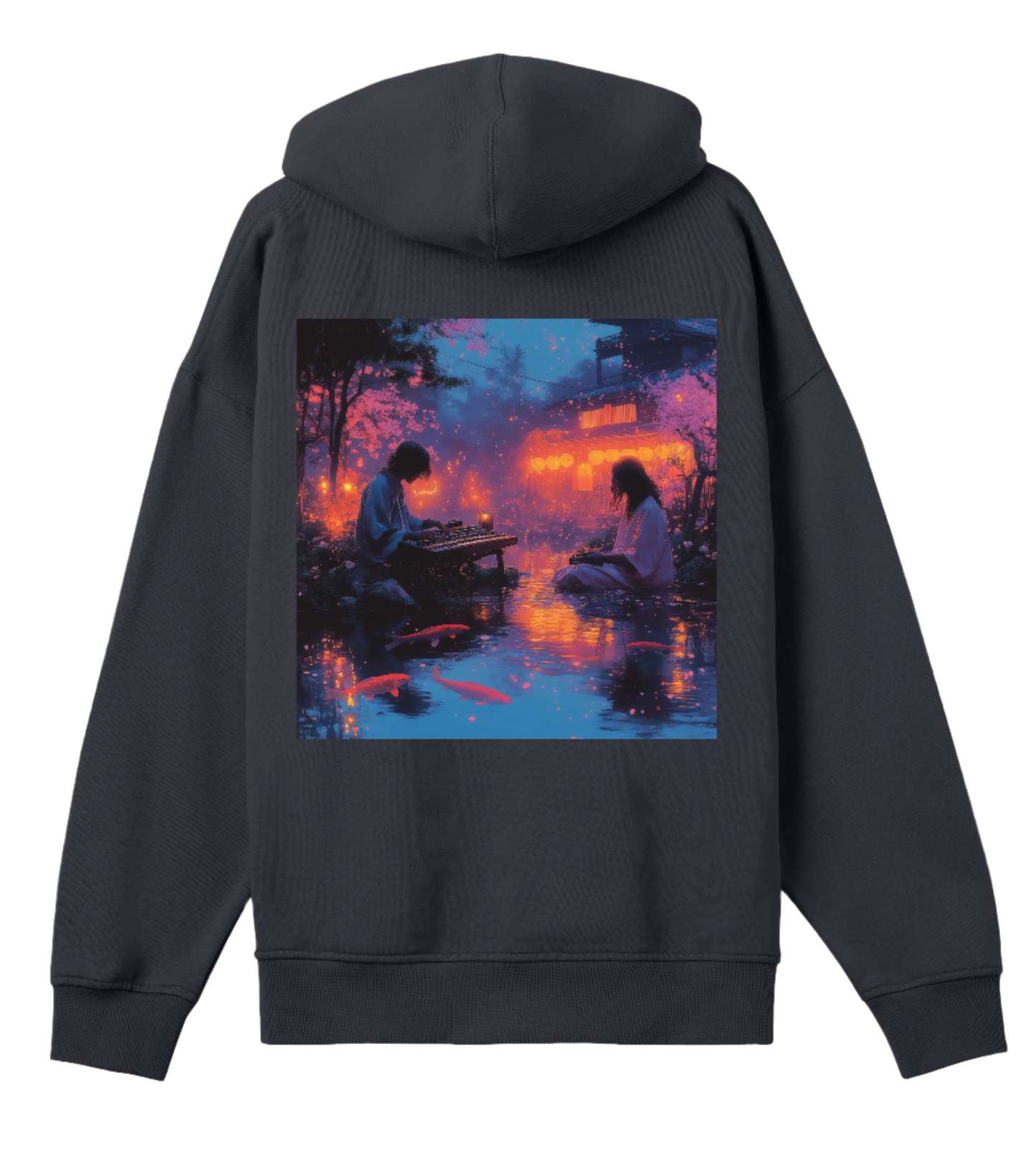 🌌 [DROP 03: DREAMSCAPES] Ethereal Synth Session Boxy Hoodie